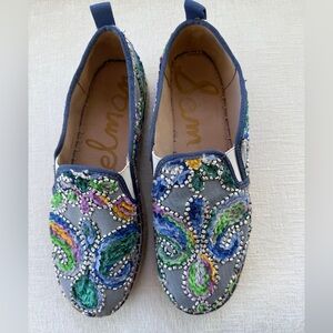 Sam Edelman Embroidered Carrin Espadrille 8.5